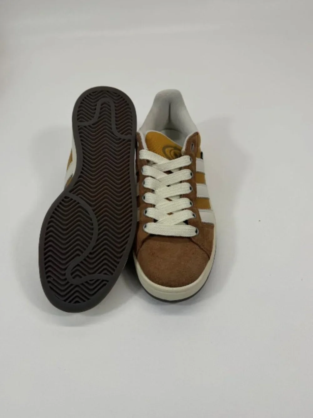 Adidas Campus '00s Athletic Shoe - Mesa / Cloud White / Wild Brown Sz 8